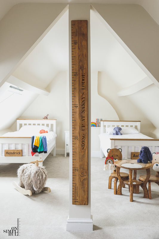 The Skinny One Wooden Ruler - Oak