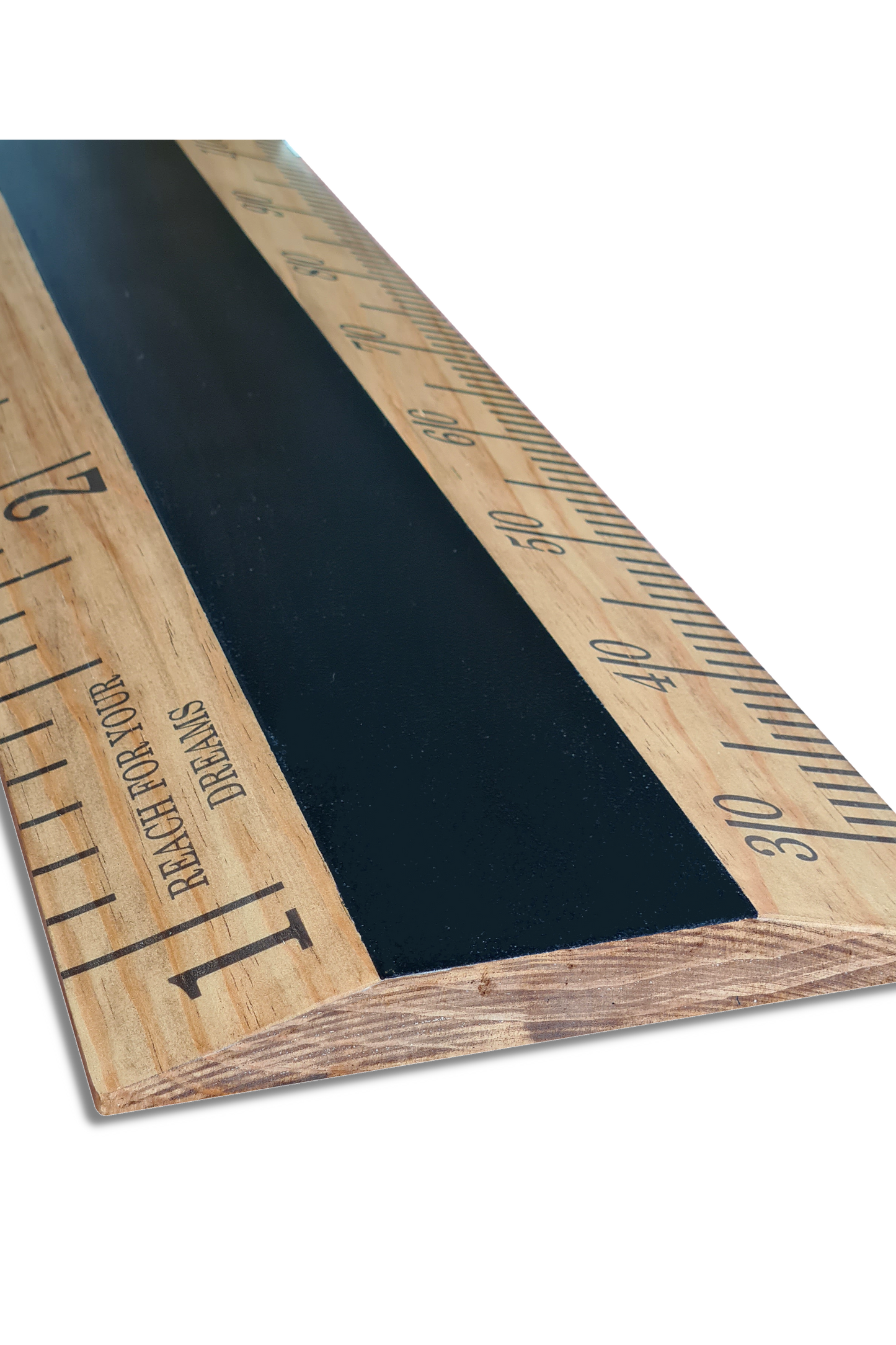 The Chalkboard One Wooden Ruler - Walnut