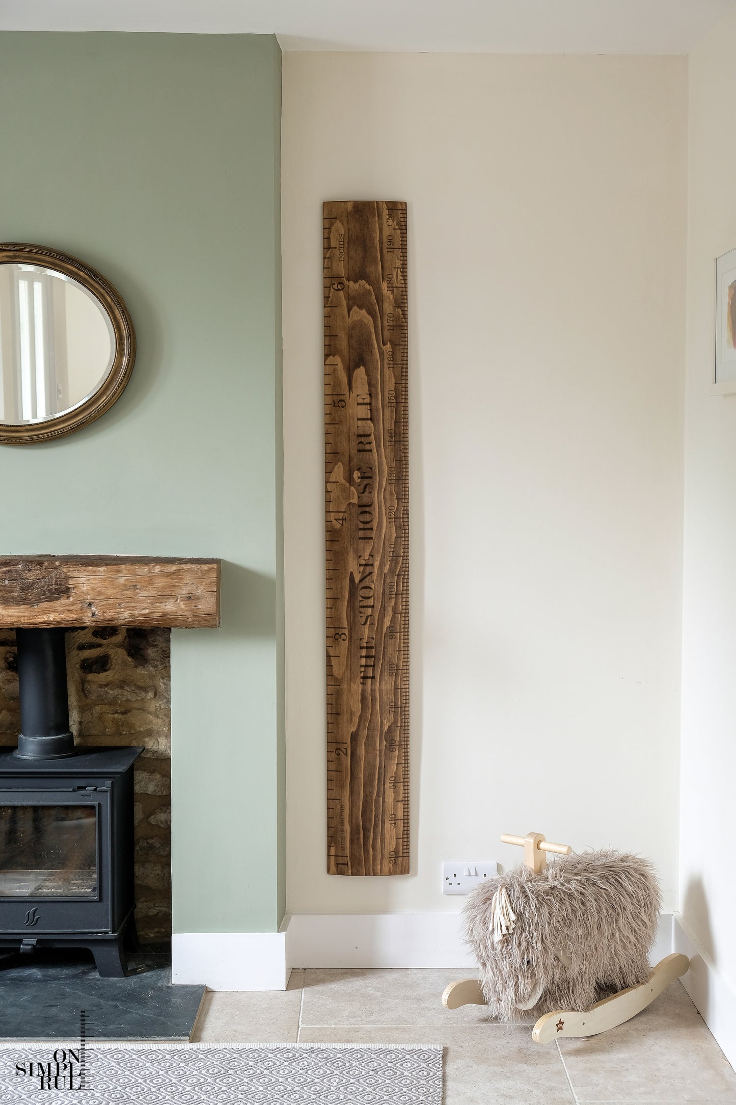 The Original One Wooden Ruler - Tudor