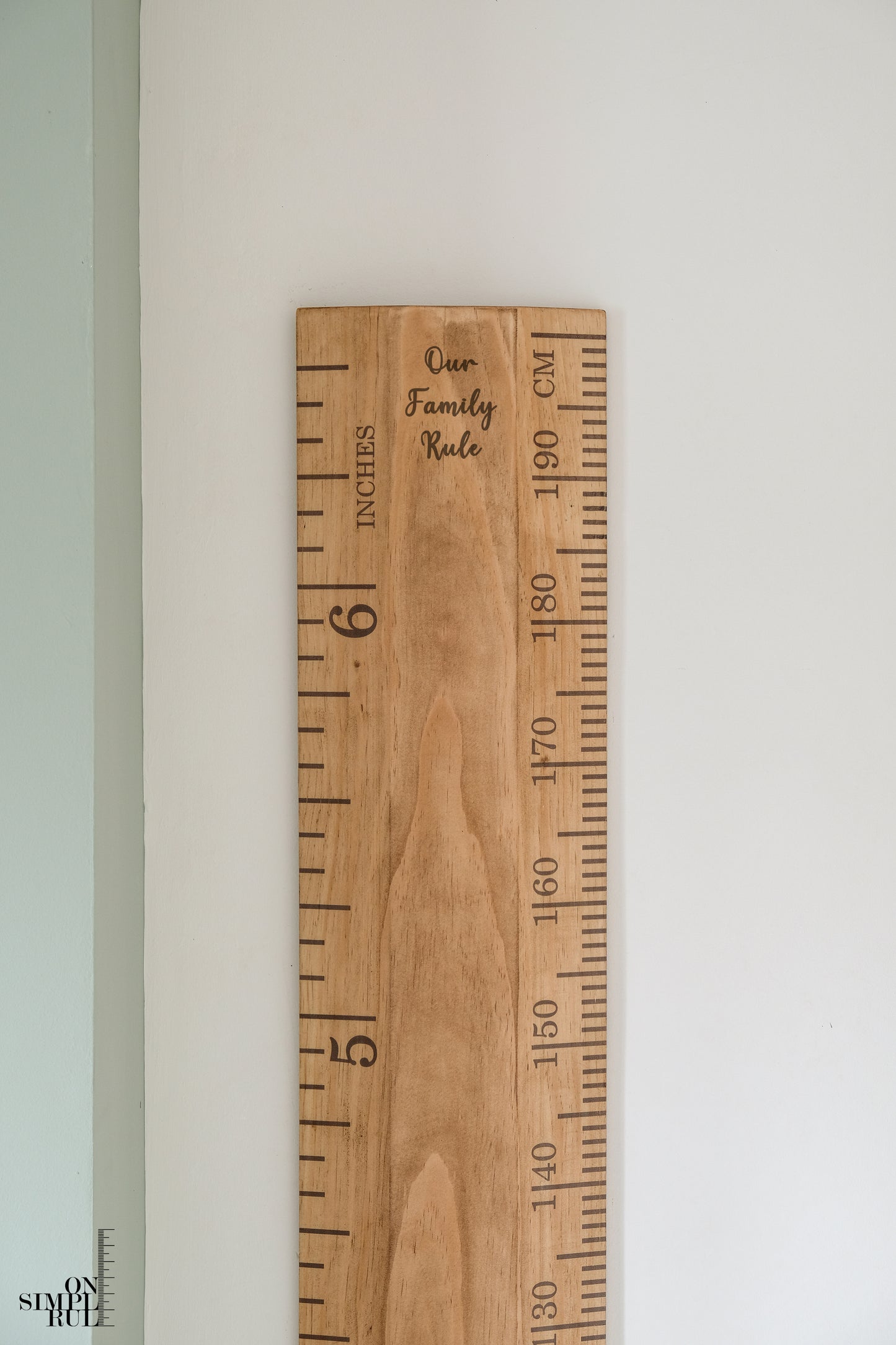 The Original One Wooden Ruler - Walnut