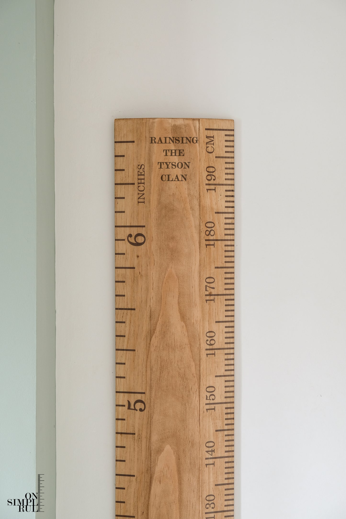 The Original One Wooden Ruler - Walnut