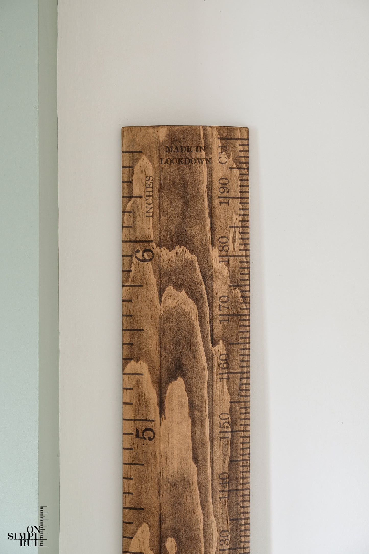 The Original One Wooden Ruler - Tudor