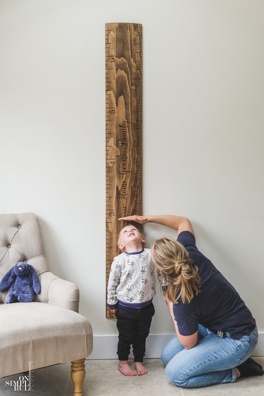 The Original One Wooden Ruler - Tudor