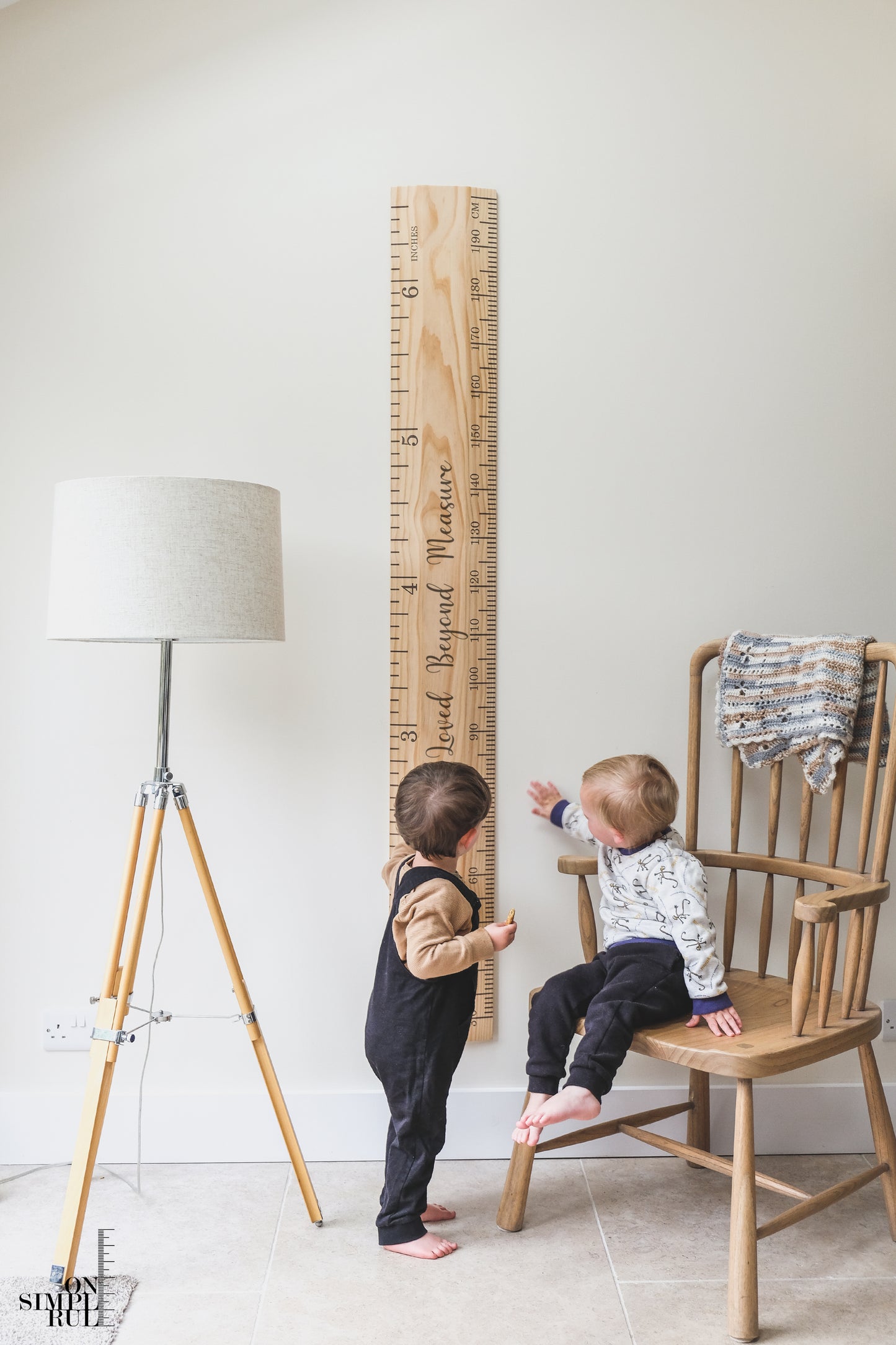The Original One Wooden Ruler - Natural