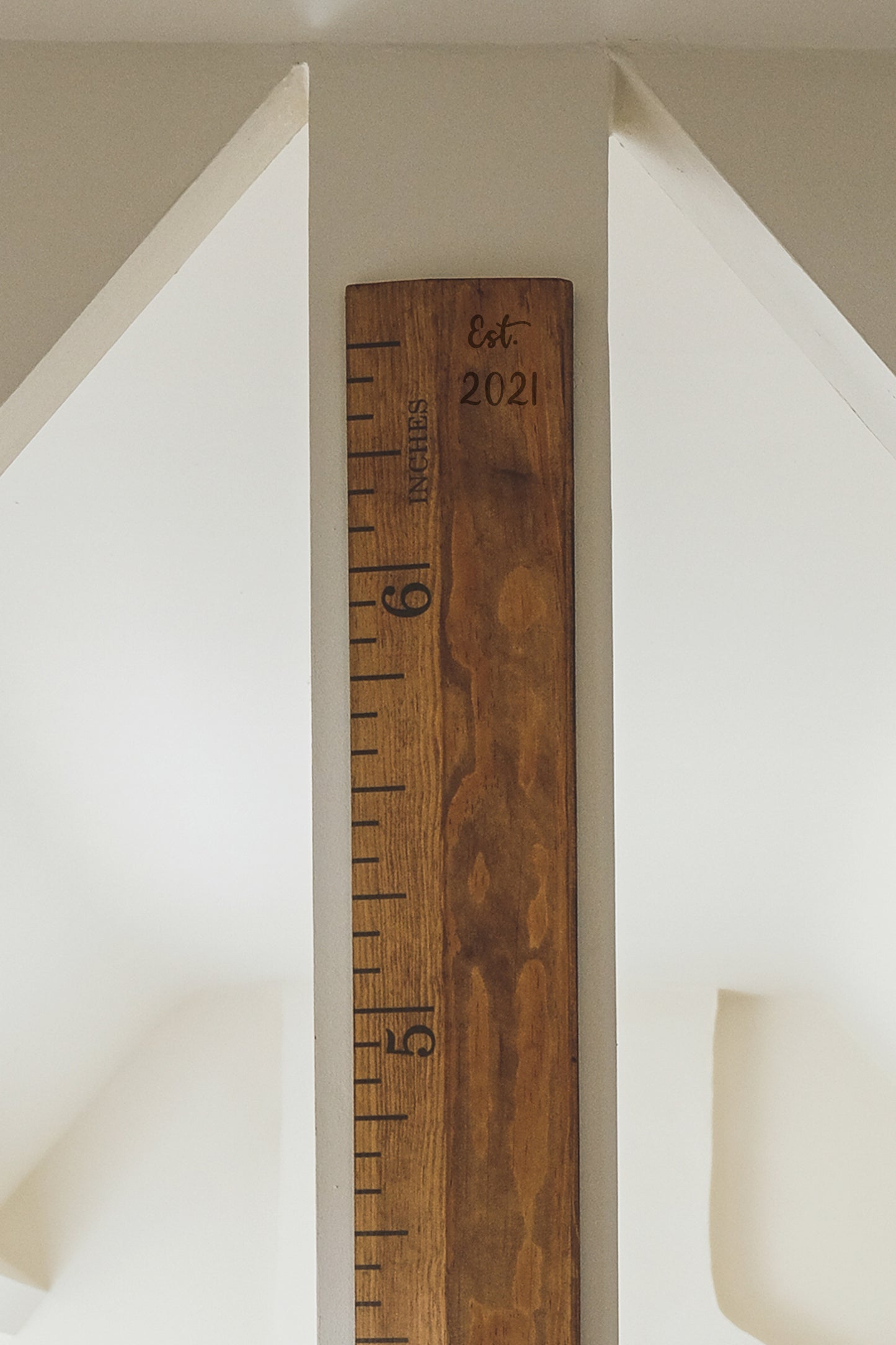 The Skinny One Wooden Ruler - Oak