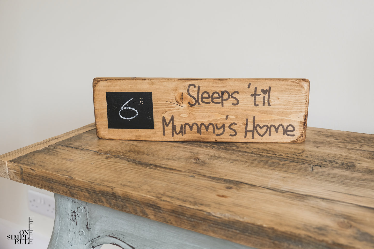 Personalised Countdown Chalkboard