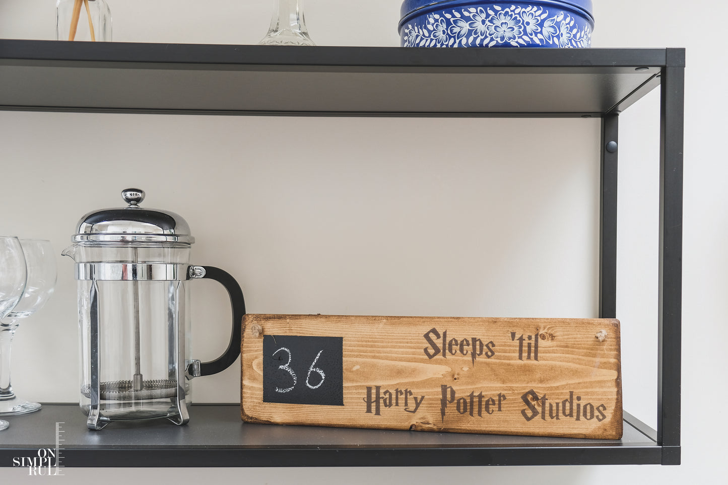 Personalised Countdown Chalkboard