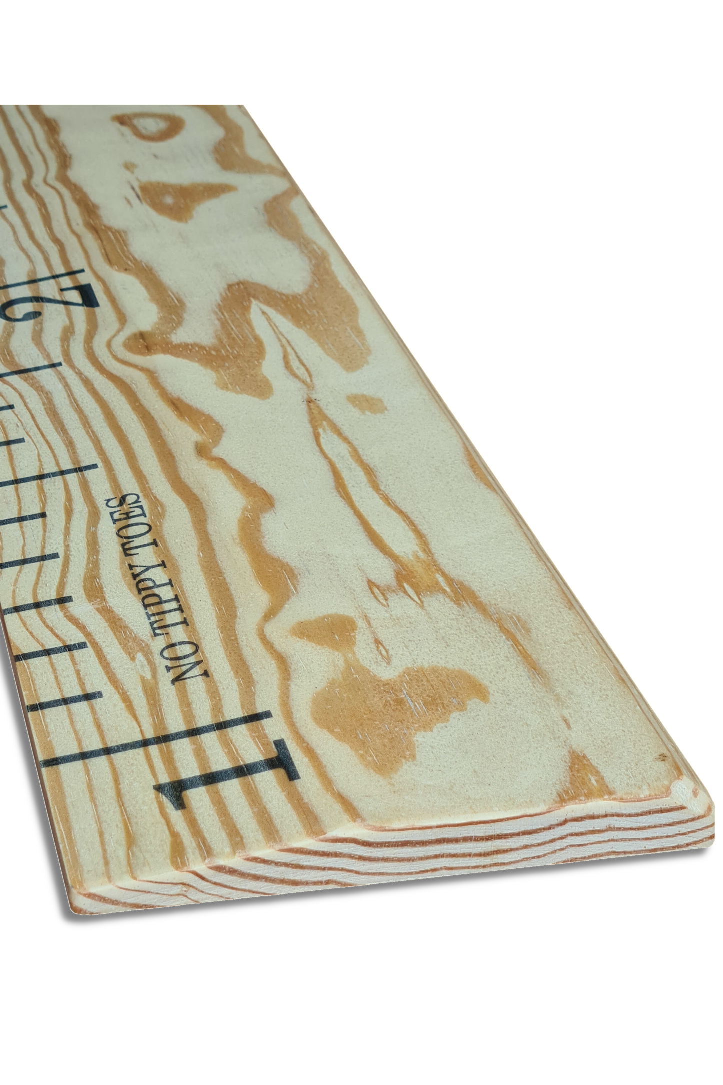 The Skinny One Wooden Ruler - Natural