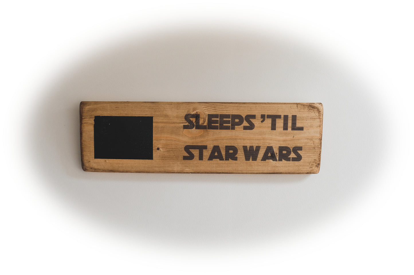 Personalised Countdown Chalkboard