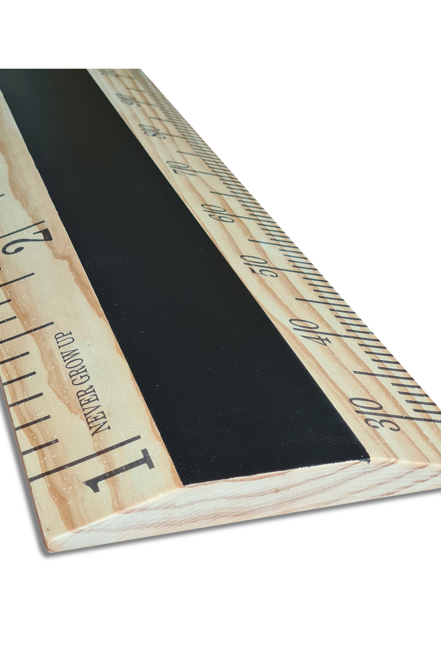 The Chalkboard One Wooden Ruler - Natural