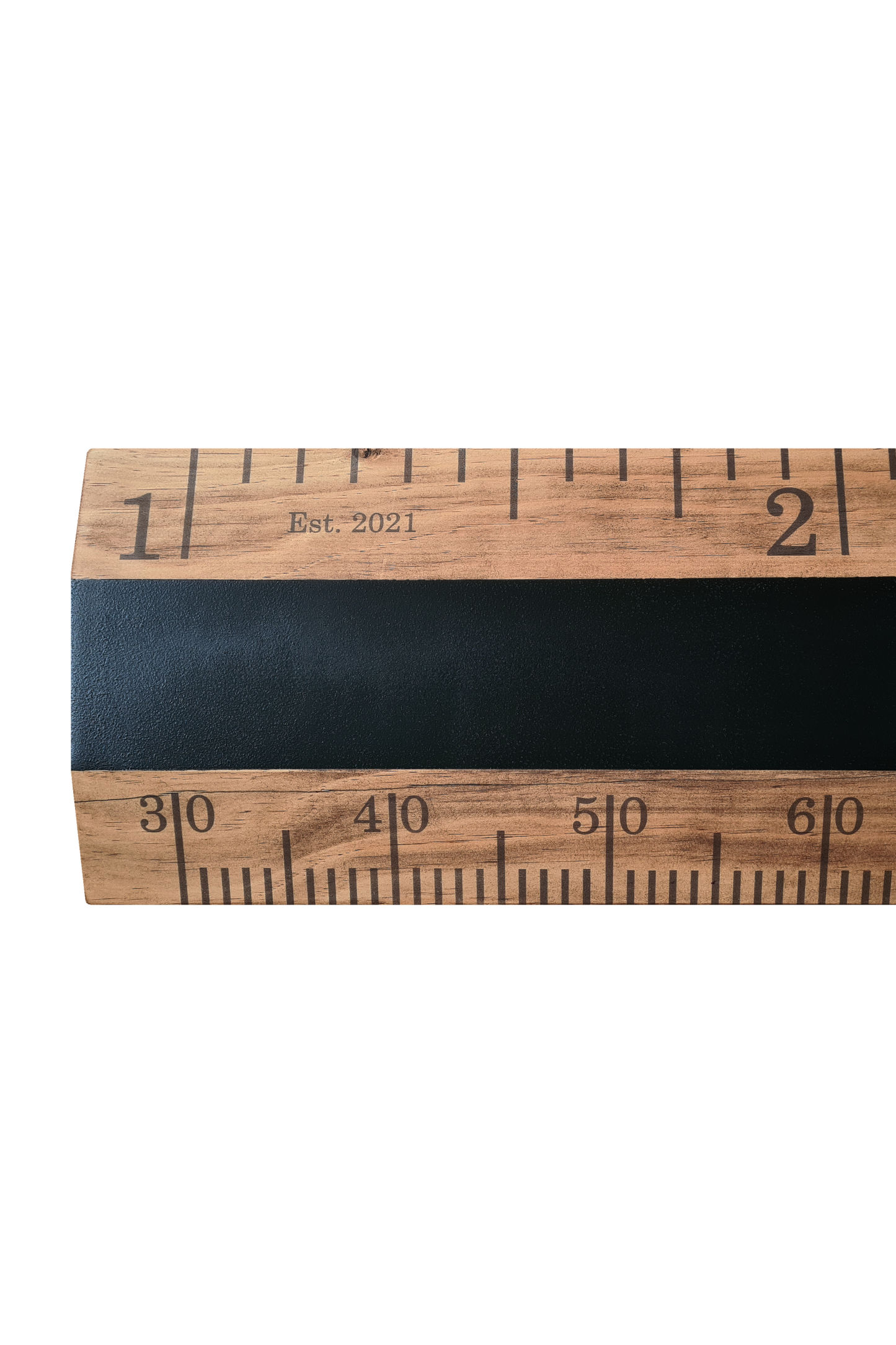 The Chalkboard One Wooden Ruler - Oak