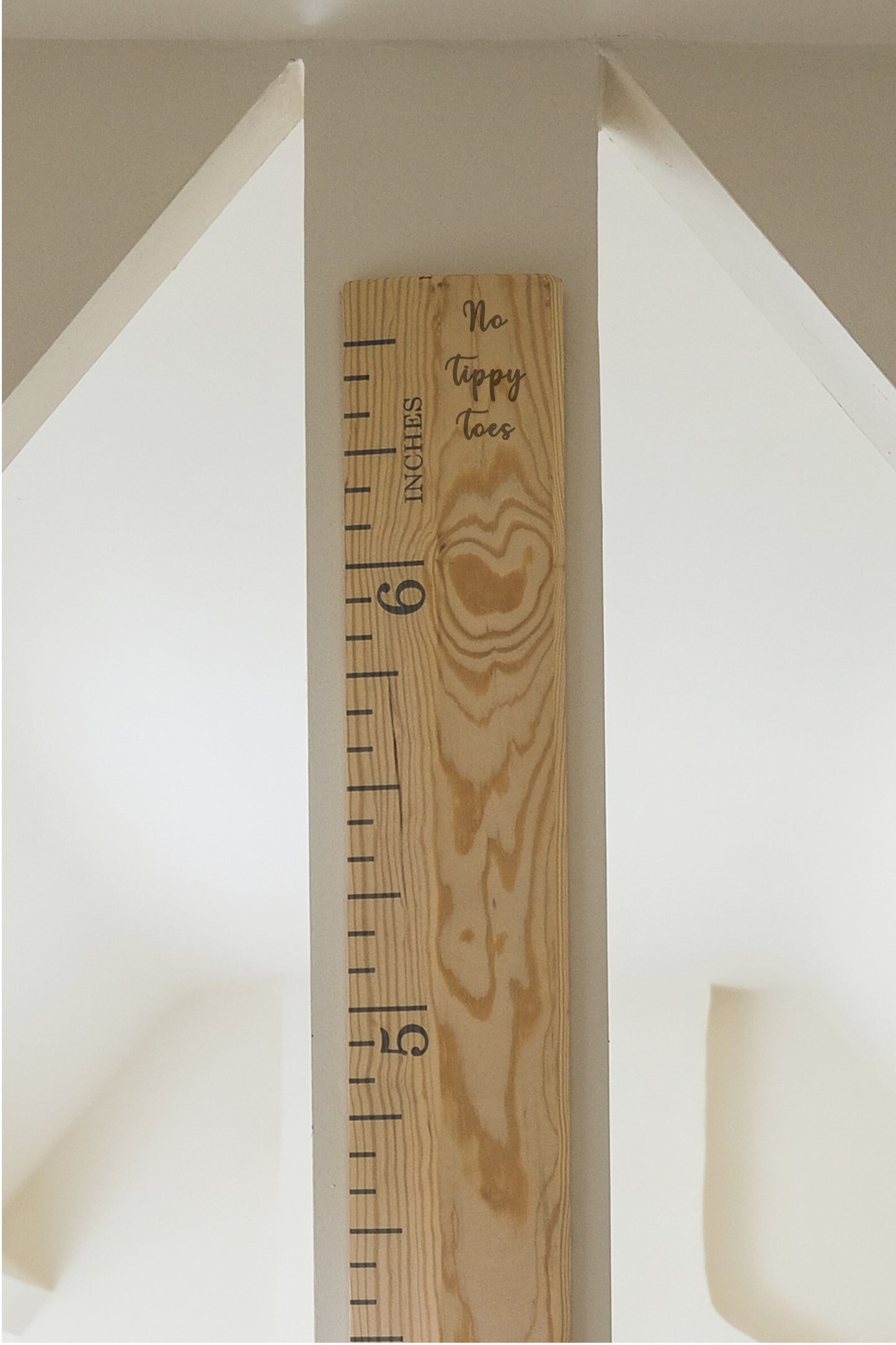 The Skinny One Wooden Ruler - Natural