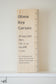 The Baby One Wood Ruler - Natural - Vertical