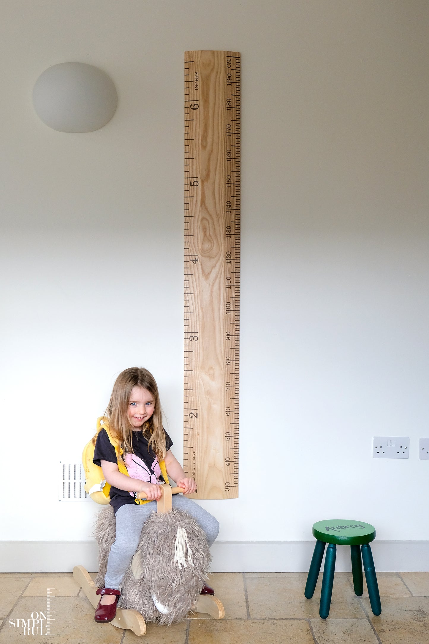 The Premium One Solid Ash Wood Ruler
